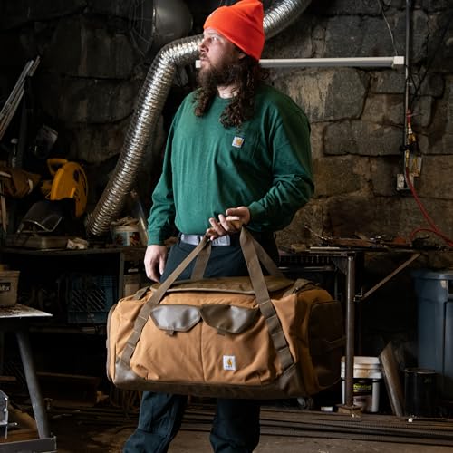 Carhartt Heavy-Haul Nylon Duck 55L Duffel Black - color: Black, style: 55l