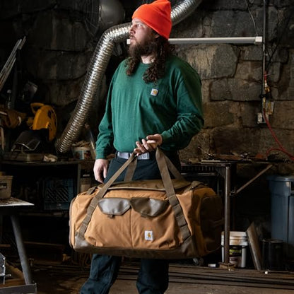 Carhartt Heavy-Haul Nylon Duck 55L Duffel Black - color: Black, style: 55l