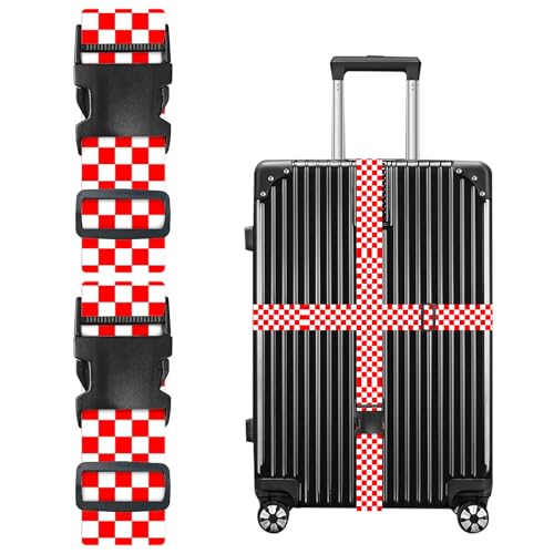 Nuxovilar Luggage Straps Set for Suitcase 1.96x90.5in Polyester - color: YCC01251, size: 1.96"x90.5"