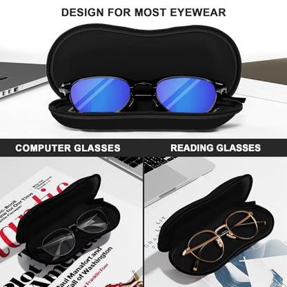 Initial Sunglasses Soft Case, Ultra Light Portable Neoprene Zipper Glasses Case for Men Women - color: Letter-n