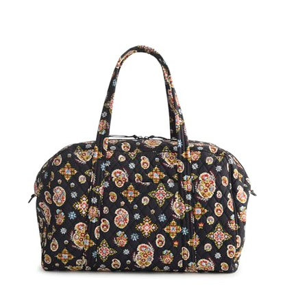 Vera Bradley Women's Miramar Weekender Travel Bag - Premium Cotton - color: North Star Sky