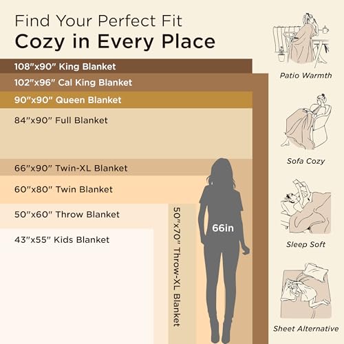 Bedsure GentleSoft Fleece Bed Blankets Full Size Grey - Soft Lightweight Plush Fuzzy Cozy Luxury Blanket Microfiber, 84x90 inches - color: Grey, size: Full (84" x 90")