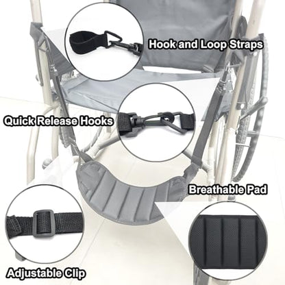 Footrest Hammock, Adjustable Hanging Foot Sling for Airplane Travel, Desk Foot Rest Essentials, Leg Rest Support Strap to Relax Your Feet - style: Office Desk Foot Hammock