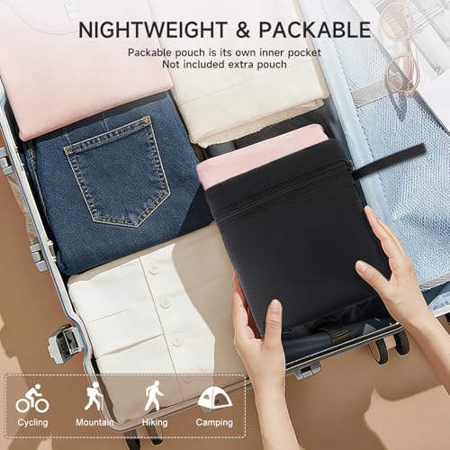 MOSISO Lightweight Packable Backpack 20L, Foldable Hiking Backpack