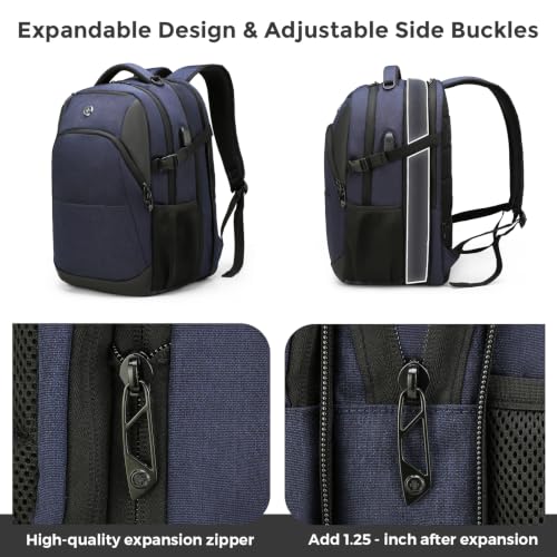 Swissdigital Design Backpack for Men & Women Fit 17-Inch Computer SD1671-12 - color: Blue-l, size: 17 Inches