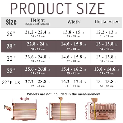 32 Inch Plus Trunk Luggage Cover, Transparent PVC Suitacse Cover, Travel Waterproof Clear Luggage Protector Suitcase Cover - color: Standard (Left Handle), size: 32 inch Plus (Trunk)