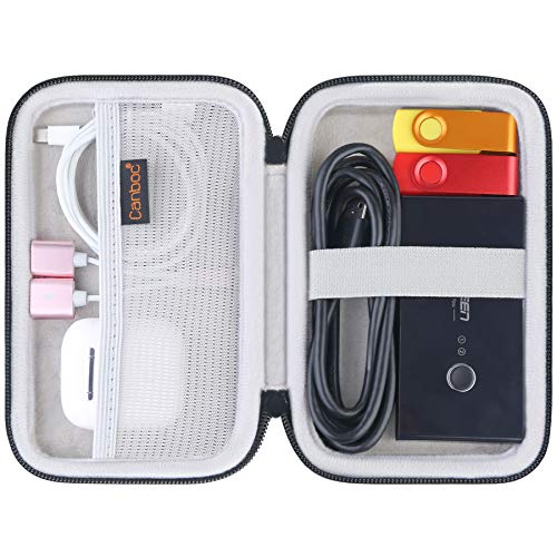 Canboc Case for MacBook Air Pro Charger MagSafe/MagSafe 2 Power Adapter - color: A-Black