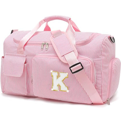 Kids Travel Duffle Bag Dance Bag Gifts for Girls - color: Pink, style: K