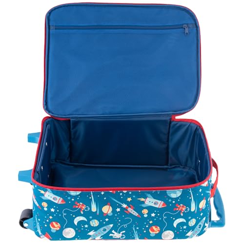 Stephen Joseph Kids' Rolling Carry-On Luggage, Space - color: Space