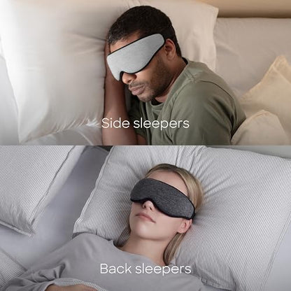 Ostrichpillow Eye Mask 3D Sleep Mask, 100% Blackout Pressure-Free, Washable - color: Dusk