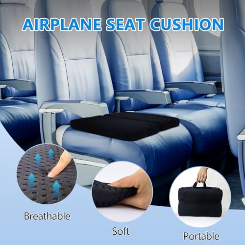 Portable Foldable Seat Cushion Soft Thick for Stadium Travel Camping Office - size: S--16.5" x 11.8" x 2"