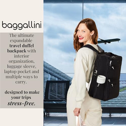 Baggallini Modern Convertible Travel Backpack - color: Bagg Pink