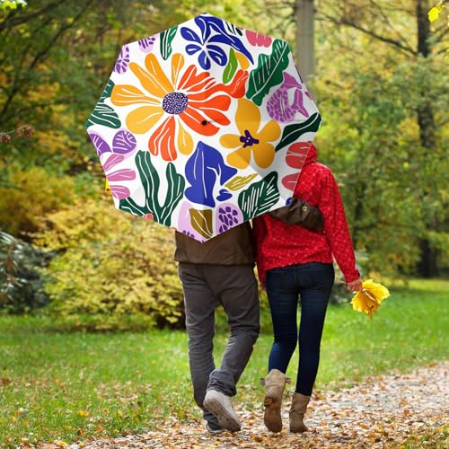 Folding Umbrella, Automatic Small Compact, Sun & Rain - color: MT74