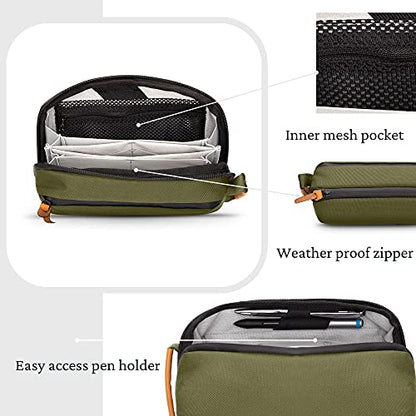 TRIPPED Travel Gear Tech Organizer Pouch for Cables and Accessories - color: Green