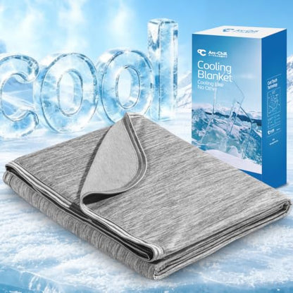 Marchpower Arc-Chill Cooling Blanket for Hot Sleepers King Size Gray - color: Gray, size: King 90" X 108"