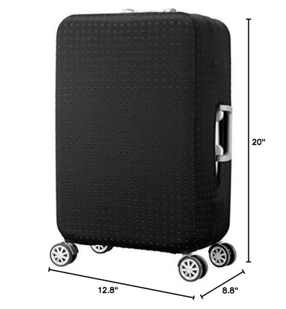 Travel Luggage Cover Protector, Washable Suitcase Protector Anti-scratch Spandex Baggage Covers Fits 19-21 Inch Luggage - size: S: Fit 19-21 Inch Luggage
