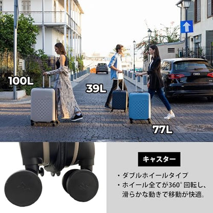 ROLLINK Foldable Flex 360 Medium Checked Suitcase 26” – Hardshell Luggage, Double Spinner Wheels, TSA Lock, Lightweight & Durable Travel Case – Scratch, Water & Impact Resistant (Warm Grey) - color: Warm Grey, size: Checked-Medium 26-Inch