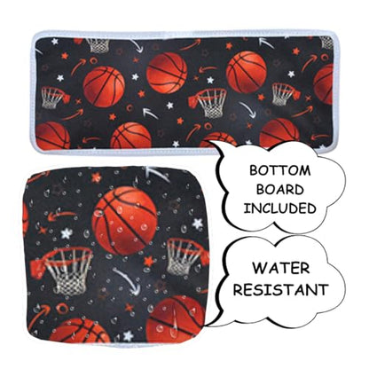 NGIL Utility Water Resistant Tote Bag - color: Basketball Pro-black