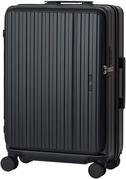 LEGEND WALKER 26" Checked Luggage, Black, 5524-67 - color: Black, size: 26 inch