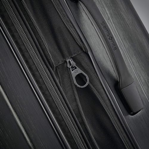 Samsonite Centric 2 Hardside Expandable Luggage with Spinner Wheels, Black, 3-Piece Set (20/24/28) - color: Black, size: 3-Piece Set (Carry on/Medium/Large)