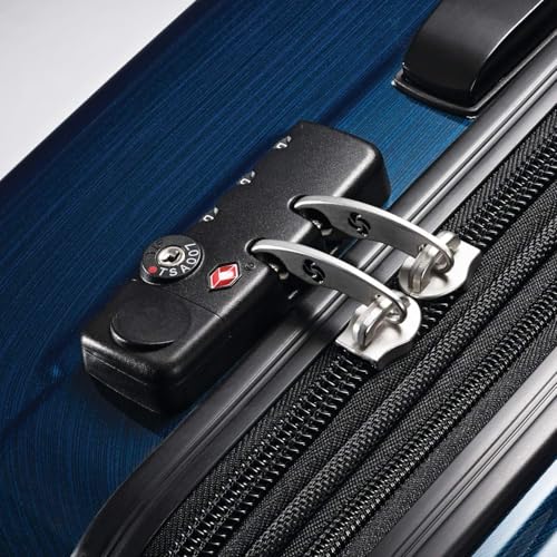 Samsonite Winfield 2 Hardside Expandable Luggage with Spinner Wheels, Deep Blue, Checked-Large 28-Inch - color: Deep Blue, size: Checked-Large Spinner