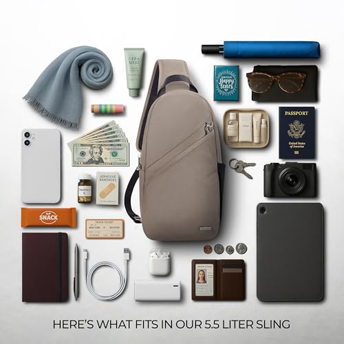 Travelon Anti-Theft Classic Sling Bag - color: Hazelnut