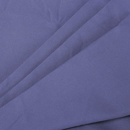 Lightweight Sleep Sack, Compact Sleeping Bag Liner Travel Sheets for Hotel - color: Grey Blue, size: 82.7 X 45 Inch