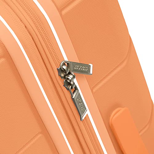 American Tourister Stratum 2.0 Expandable Hardside Luggage with Spinner Wheels, 24-Inch Checked-Medium, Papaya - color: Papaya, size: 24-Inch Checked-Medium