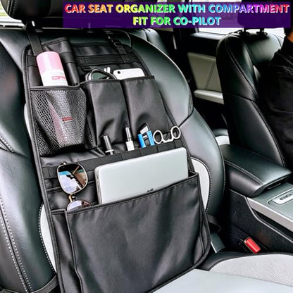 Car Seat Back Organizer with Multiple Pockets