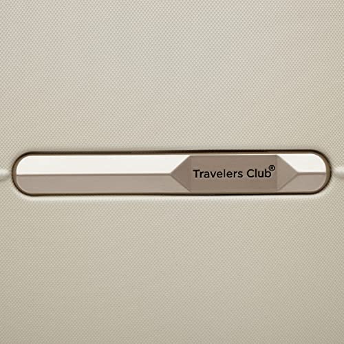 Travelers Club 22" Richmond Spinner Carry-On Luggage, Bone - color: Bone