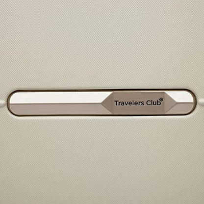 Travelers Club 22" Richmond Spinner Carry-On Luggage, Bone - color: Bone