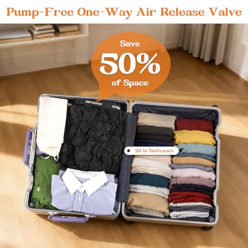 Travel Laundry Bag, Waterproof Compression Bags for Dirty Clothes - color: Black, size: Medium