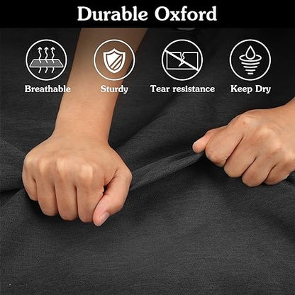 Limoomil 60" Heavy‑Duty Garment Bag, Wedding & Gown Cover, Darkgrey - color: Darkgrey, size: 60" x 24" x 5"