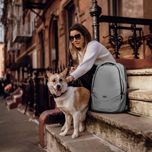 Knack Series 2 Small Travel Backpack 16-Inch Laptop, Expandable 17-27L - color: Black, size: Small Backpack