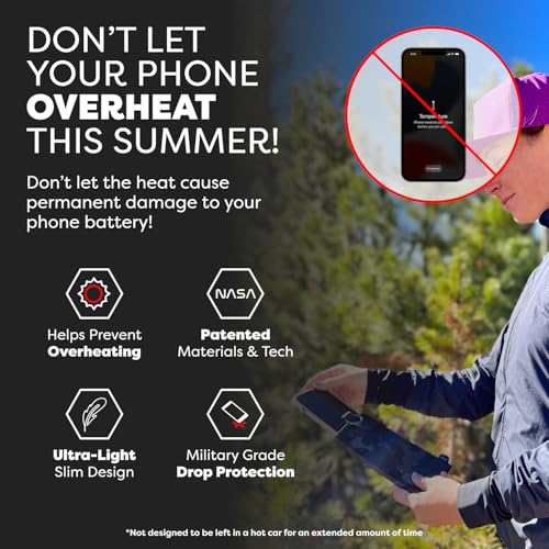 PHOOZY Apollo II Thermal Phone Case with NASA-Derived Technology - Extends Battery Life 4X in Hot or Cold Weather - Military Grade 8-Foot Drop Protection Insulated Pouch - Medium Pink Camo - color: Apollo II Pink Camo, size: MEDIUM