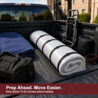 Mattress Vacuum Bag with Straps for Moving & Storage, King/Cal King - size: King/Cal-King