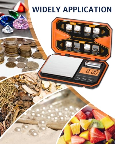 Digital Pocket Scale, High-Precision 500g x 0.01g Gram Scale - size: 500g/0.01g