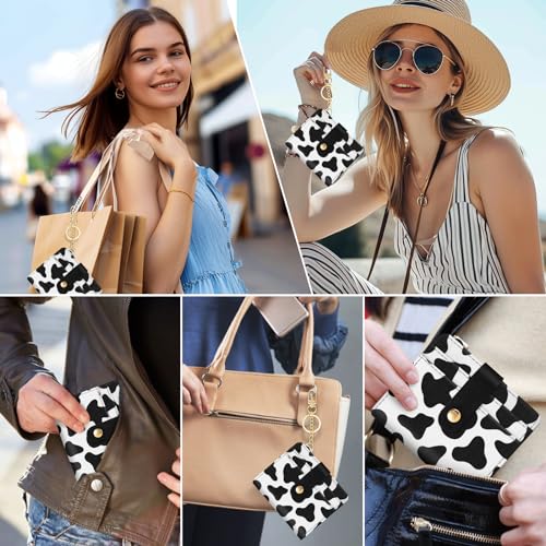 Jogjam Cow Print Rfid Women Wallet, Small Slim Thin Credit Card Holder - color: Cow Print