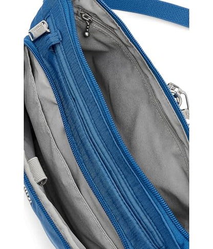 Baggallini Securtex Anti-Theft Keepsake Crossbody - color: Lapis