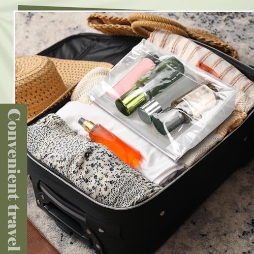 Xuniea 100 Pcs Mini Clear Zipper Makeup Bags,11 x 7.9 x 2.8 in - size: 11 x 7.9 x 2.8 in