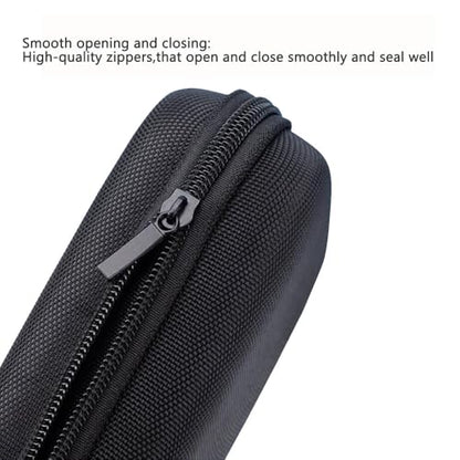 U-KIME EVA Electronics Organizer Case for Cables, Chargers, Earbuds, Black | Portable Storage, EVA Hard Case, Secure Zip Closure, Compact Design, Travel Friendly