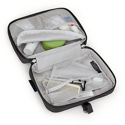 Osprey Daylite 걸이식 세면도구 키트, 블랙 - color: 블랙.