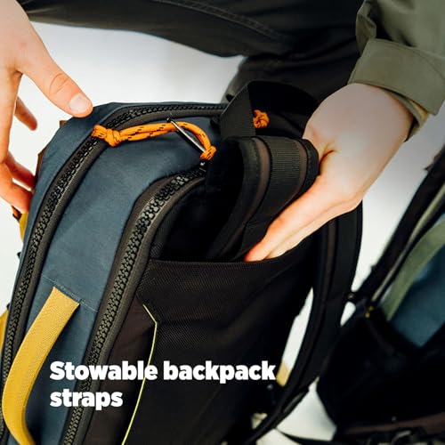 Topo Designs Global Briefcase + Travel Pack (Olive/Dark Khaki) - color: Eco-friendly / Olive / Dark Khaki