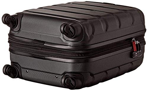 Samsonite Omni PC Hardside Expandable Luggage with Spinner Wheels, Black, 2-Piece Set (20/24) - color: Black, size: 2-Piece Set (20/24)
