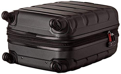 Samsonite Omni PC Hardside Expandable Luggage with Spinner Wheels, Black, 2-Piece Set (20/24) - color: Black, size: 2-Piece Set (20/24)