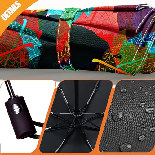 Folding Umbrella, Automatic Small Compact, Sun & Rain - color: MT63