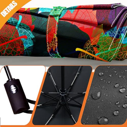 Folding Umbrella, Automatic Small Compact, Sun & Rain - color: MT63