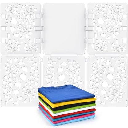 BoxLegend Shirt Folder Board V2 T Shirt Folder Folding Board Pure White - color: Pure White