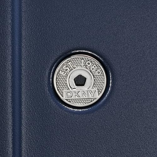 DKNY On the Go 21" Hardshell Lightweight Expandable Carry-On Luggage with Spinner Wheels,Navy - color: Navy, size: 21" Carry-On Luggage
