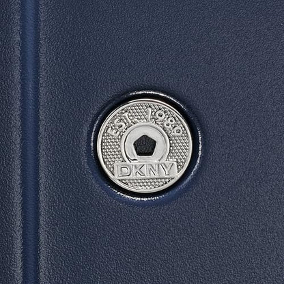 DKNY On the Go 25" Hardshell Lightweight Expandable Checked Luggage with Spinner Wheels,Navy - color: Navy, size: 25" Checked Luggage